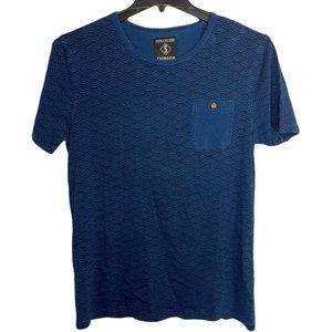 Indigo Star Mens patterned T-shirt NWT